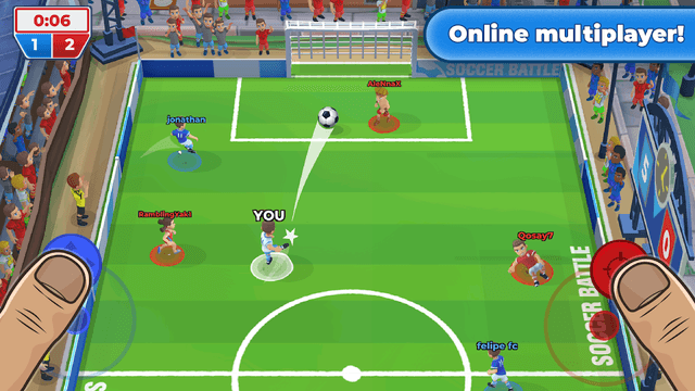 Football Game: Soccer Battle screenshot 1