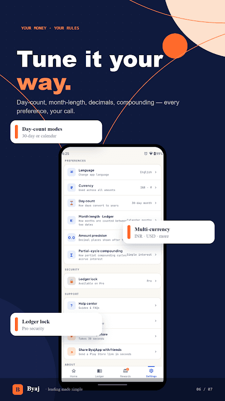 ByajApp: Ledger & Calculator screenshot 6