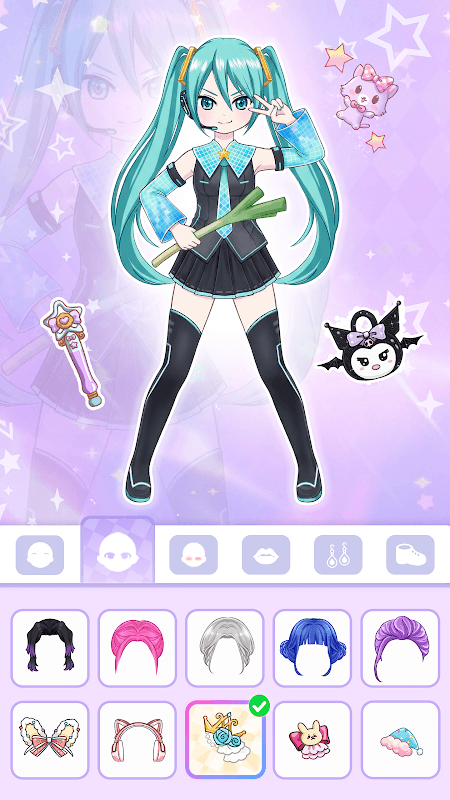 Anime Dress Up & Makeup Doll screenshot 1