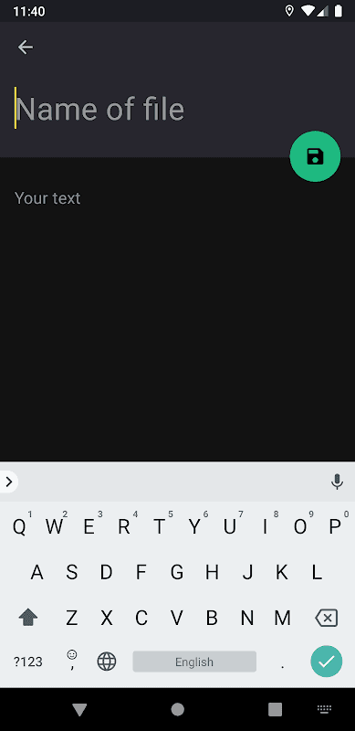 txtpad — Notepad for Android, Create txt files 🗒️ screenshot 4