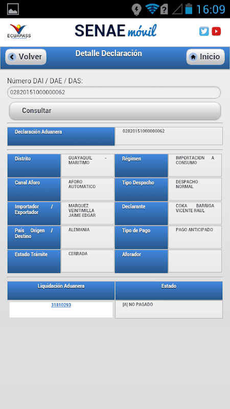 Senae Móvil screenshot 3