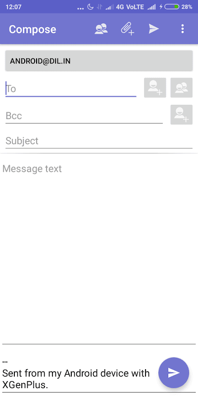 XgenPlus - Fast & Secure Email screenshot 3