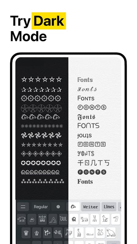 Fonts for Instagram, Keyboards screenshot 6