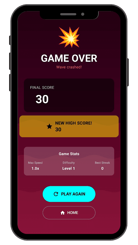 Wave Rider Game screenshot 2