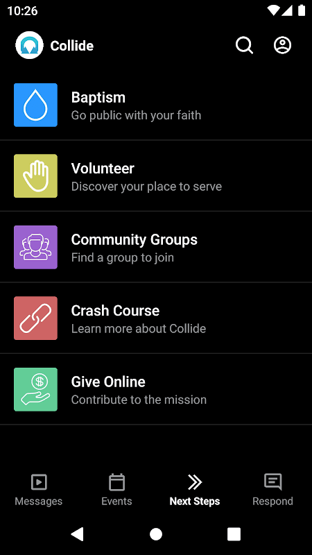 Collide Church screenshot 3