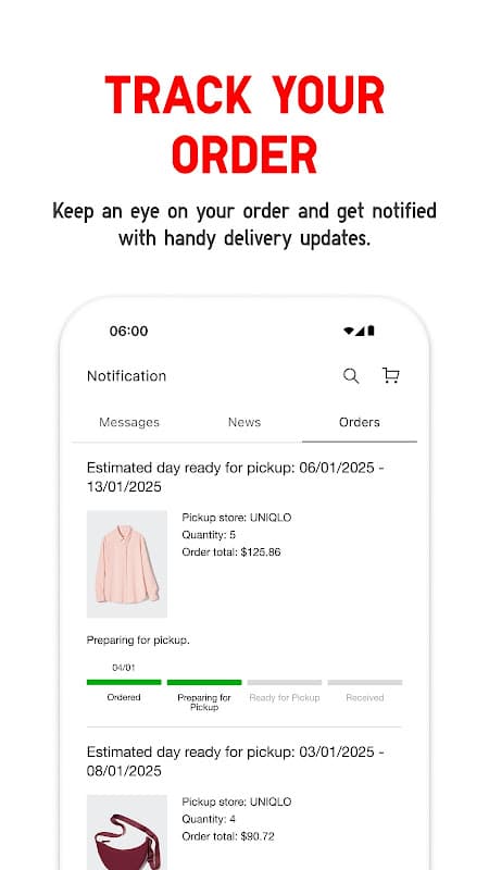 UNIQLO ID screenshot 3