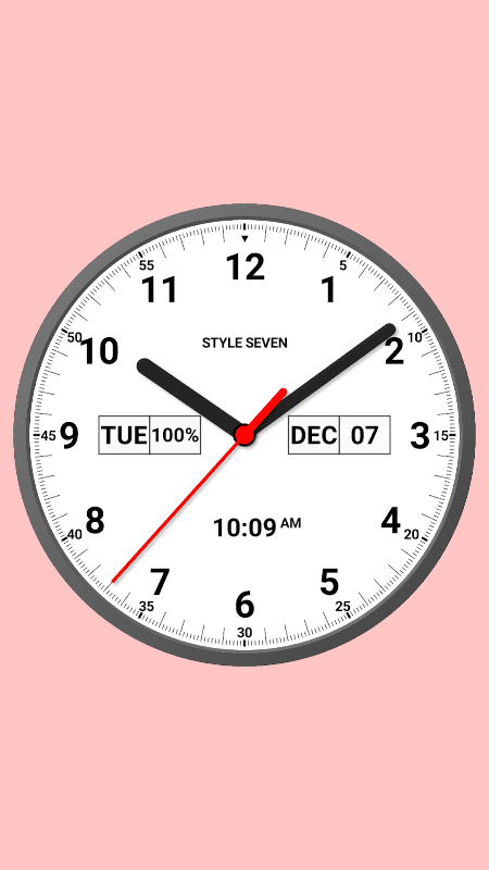 Analog Clock 24-7 screenshot 4