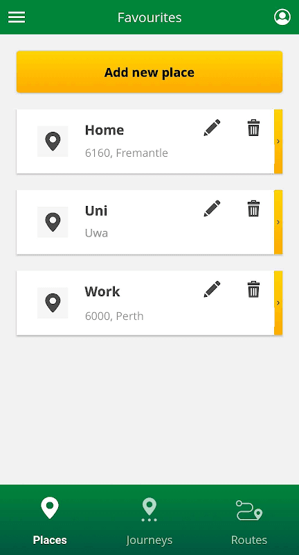 Transperth screenshot 1