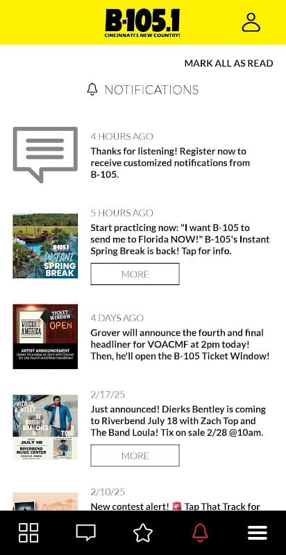 B-105.1 screenshot 3