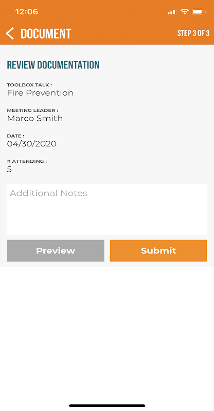 Toolbox Talks Safety Briefings screenshot 3
