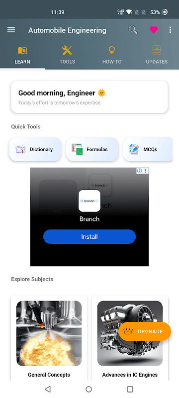 Automobile Engineering screenshot 1