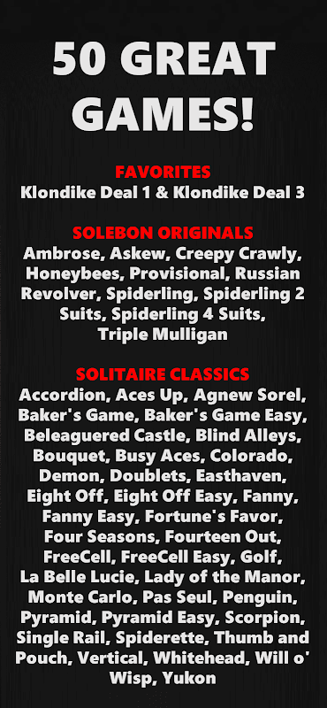 Solitaire Classic Card Games screenshot 4