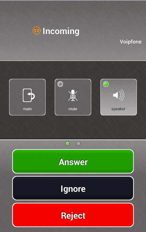 Voipfone Softphone screenshot 2