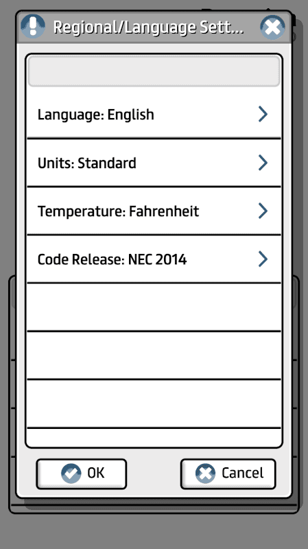 Prysmian Group Voltage Drop screenshot 2