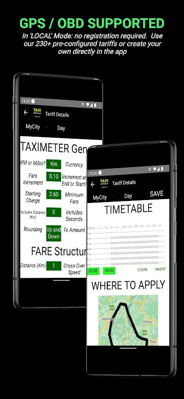 Taximeter-GPS screenshot 2