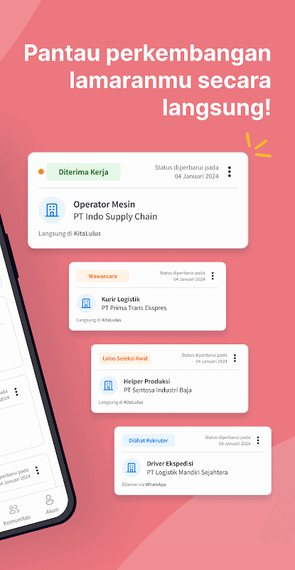 KitaLulus: Find Job & CV Maker screenshot 5