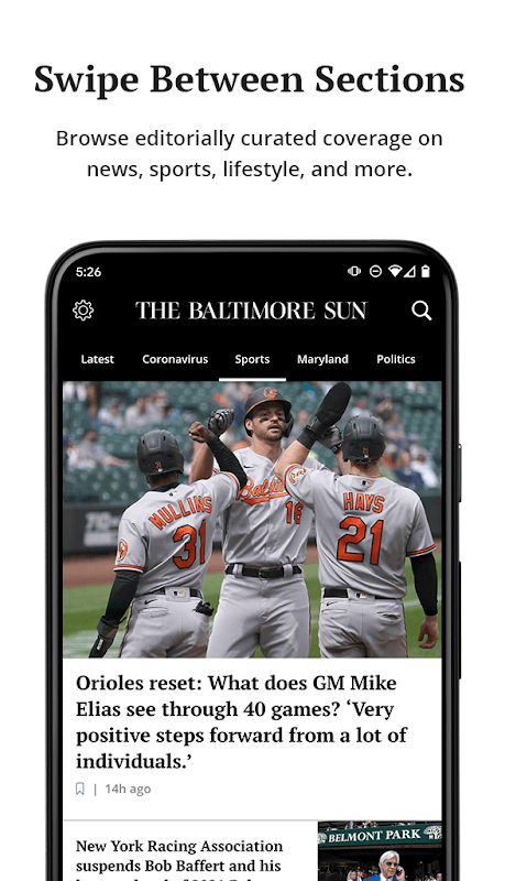 Baltimore Sun screenshot 2