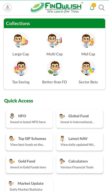 Mutual Funds and SIP App (Finowlish) screenshot 4