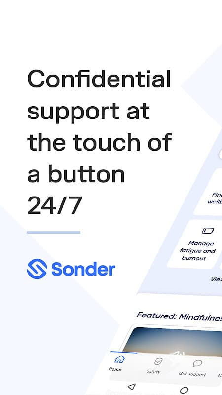 Sonder: 24/7 safety & wellbeing screenshot 1