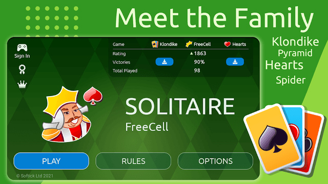 FreeCell screenshot 2