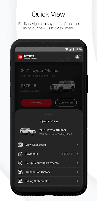 myTFS - Toyota Financial screenshot 5