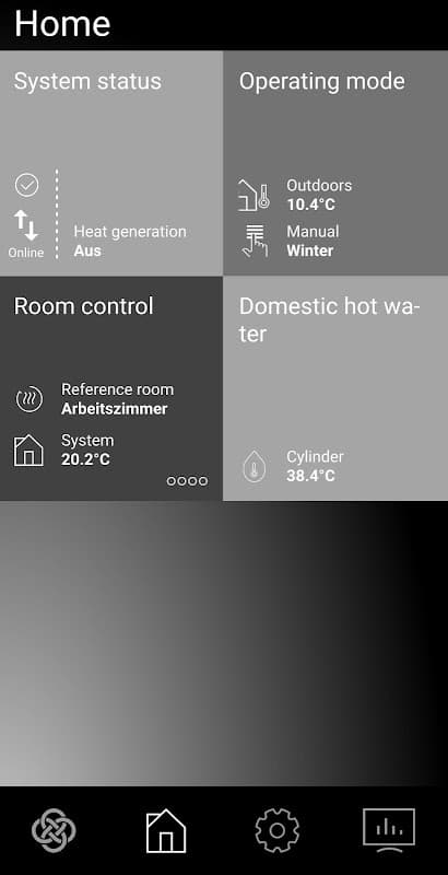 Dimplex Home screenshot 2