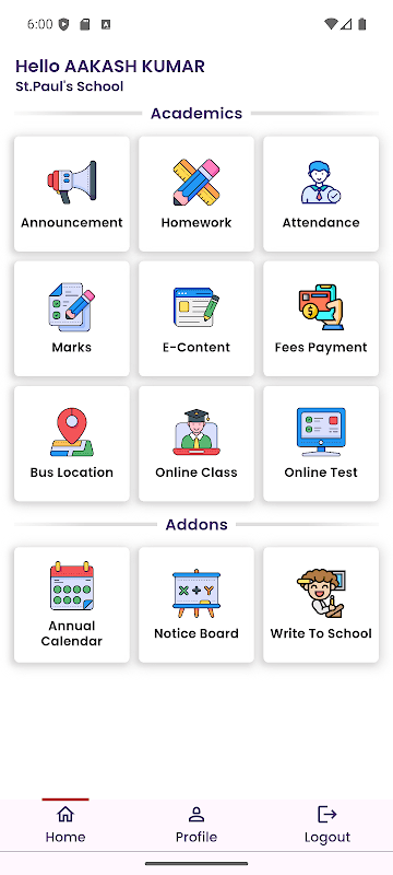 St.Paul's School screenshot 2