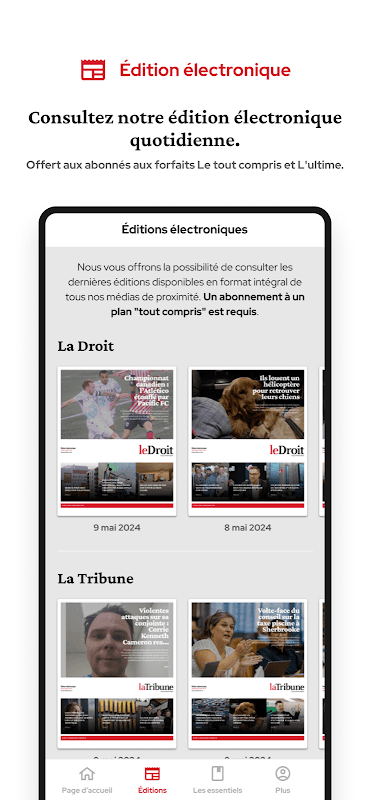 Le Droit screenshot 3