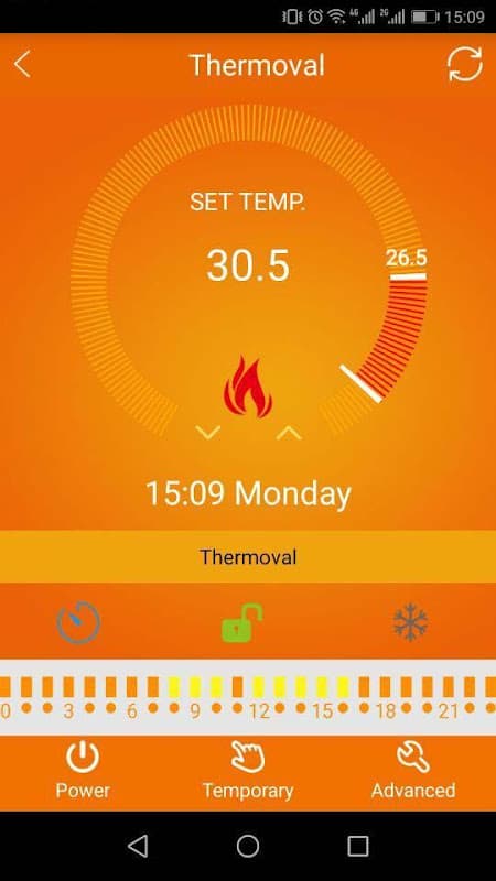 Thermoval WiFi screenshot 2