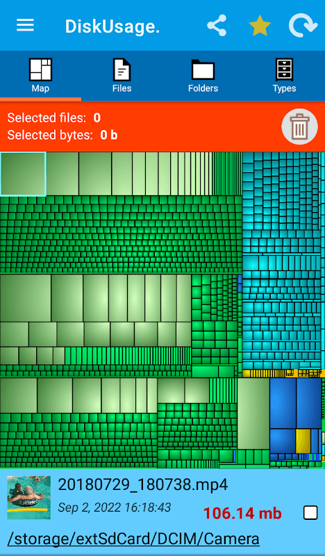 DiskUsage screenshot 2