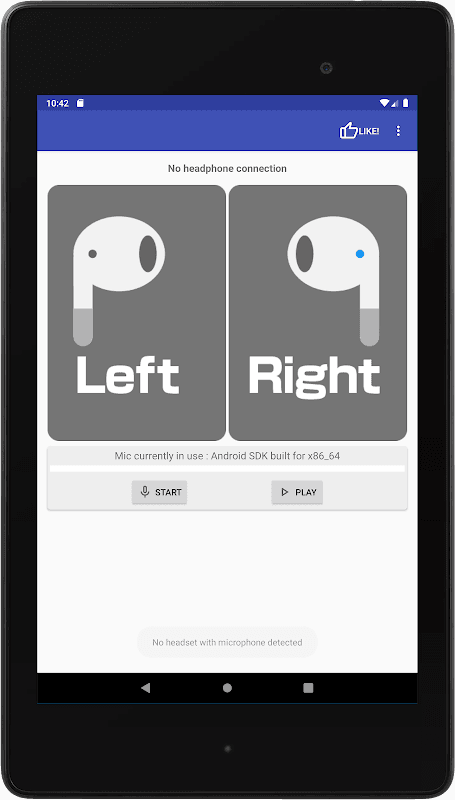 Headphone Left Right Mic Test screenshot 5