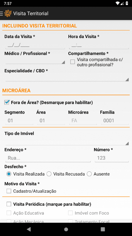 Sistema Integrado de Saúde screenshot 6
