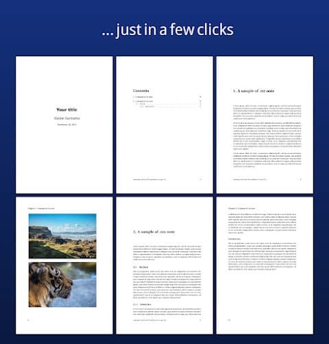 DynPDF: PDF Creator with LaTeX screenshot 6