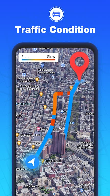 GPS Route Finder - Compass screenshot 2
