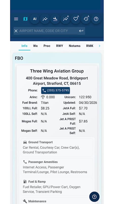 AvNav: Flight Planning and Navigation (USA Only) screenshot 4