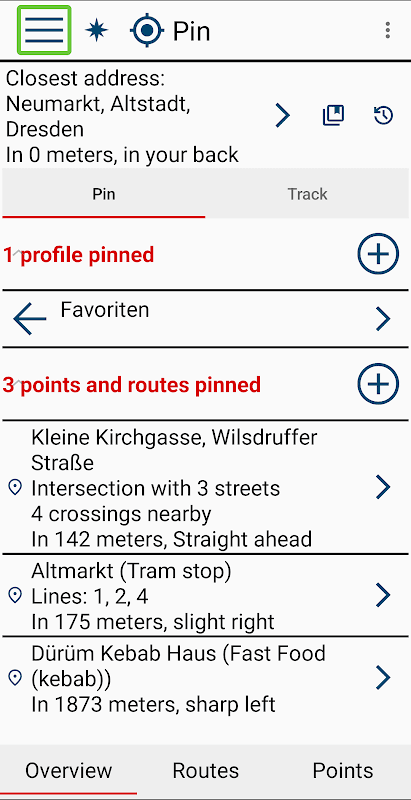 WalkersGuide screenshot 1