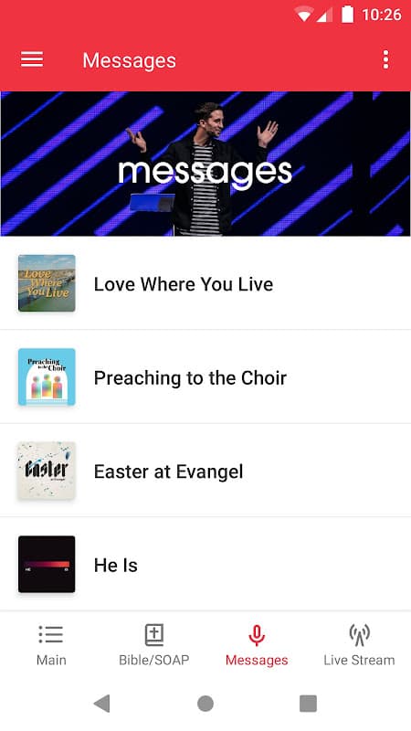 Evangel screenshot 2