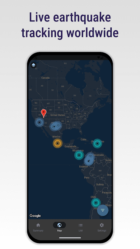 Earthquakes Today: Tracker screenshot 2
