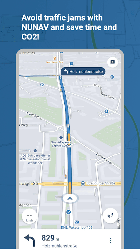 NUNAV Navigation screenshot 1