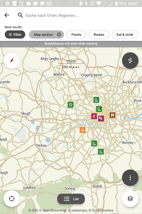 Outdooractive DMS screenshot 2