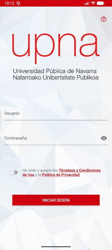 UPNA Academic Mobile screenshot 1