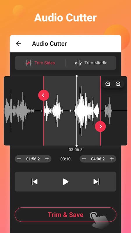 Video to Audio - MP3 Cutter screenshot 4