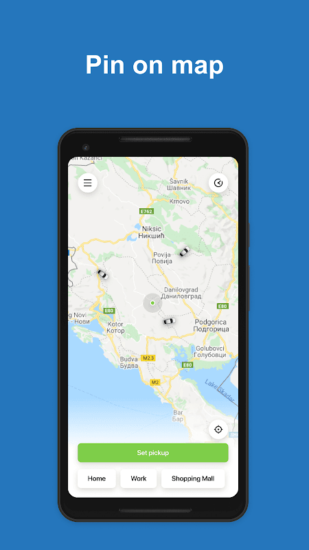 TeslaGoApp: electric car rides screenshot 1