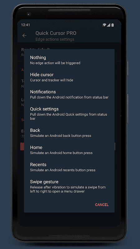 Quick Cursor: One-Handed mode screenshot 5
