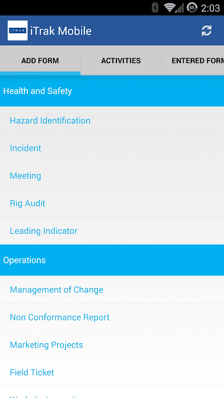 ITRAK 365 Mobile Safety App screenshot 1