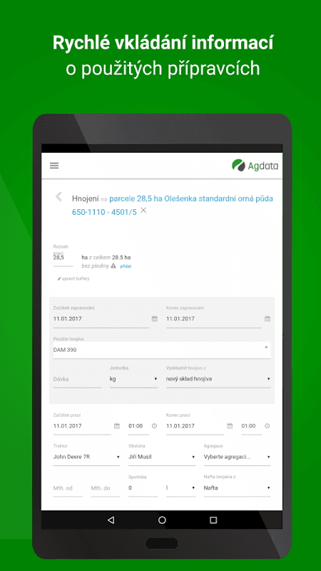 Agdata - vše pro chytrou farmu screenshot 5