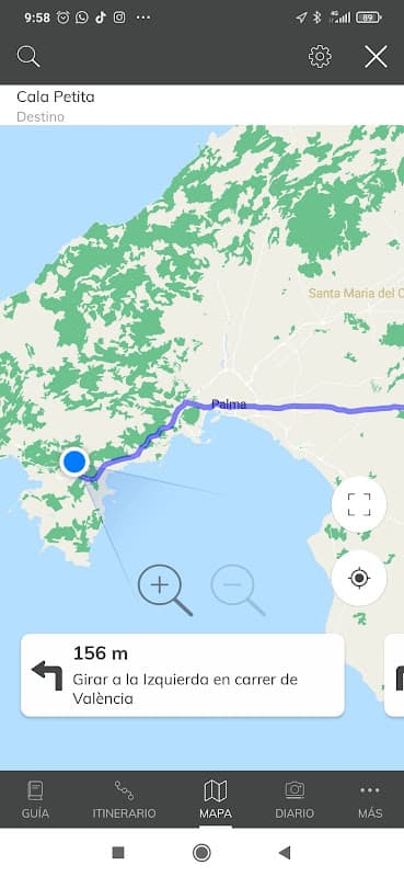 Mallorca runaway app screenshot 5