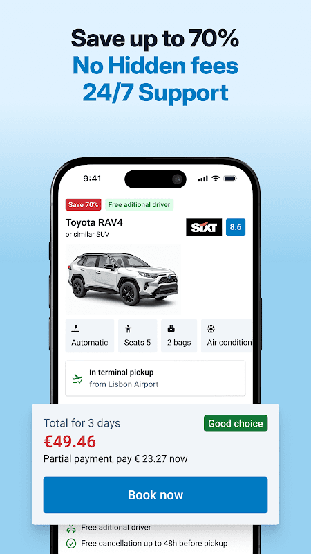 DiscoverCars Budget Car Rental screenshot 3