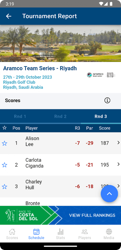Ladies European Tour screenshot 4