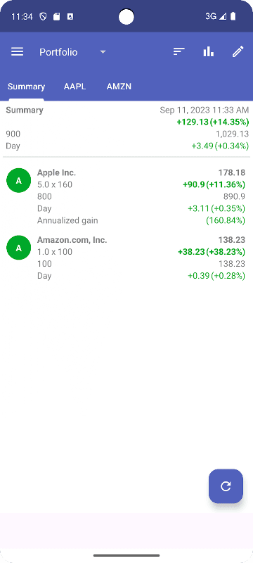 My Stocks & Markets screenshot 5